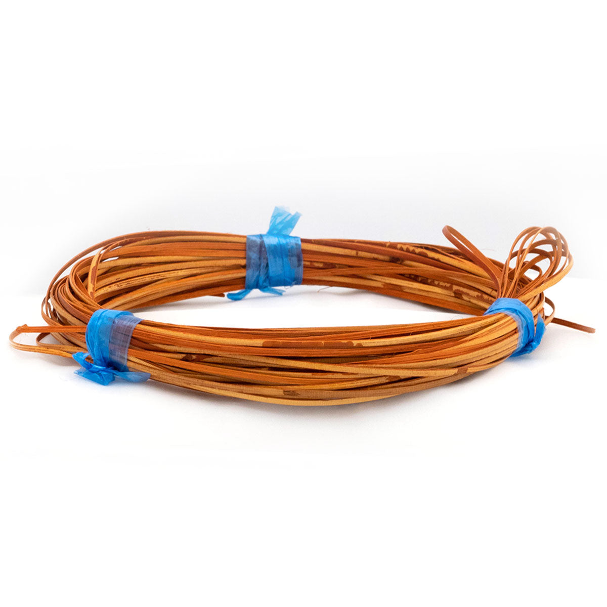 H Dyed Bark Rattan, Orange Dyed, approximately 20g, 2mm (while stocks last)