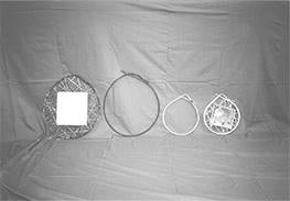 彩色纸框棕色(左图)(订购商品:交货时间约2周)