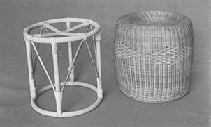 Stool frame (made to order: delivery time approx. 2 weeks)