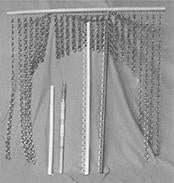 Curtain Stick, Brown (Made to order: Delivery time approx. 2 weeks)