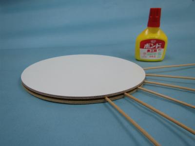 Plywood Shopping Basket oval