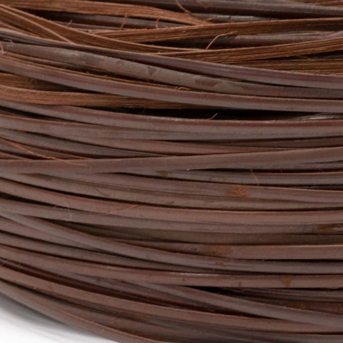 Brown-dyed bark rattan approximately 300g 2mm/2.5mm/3mm