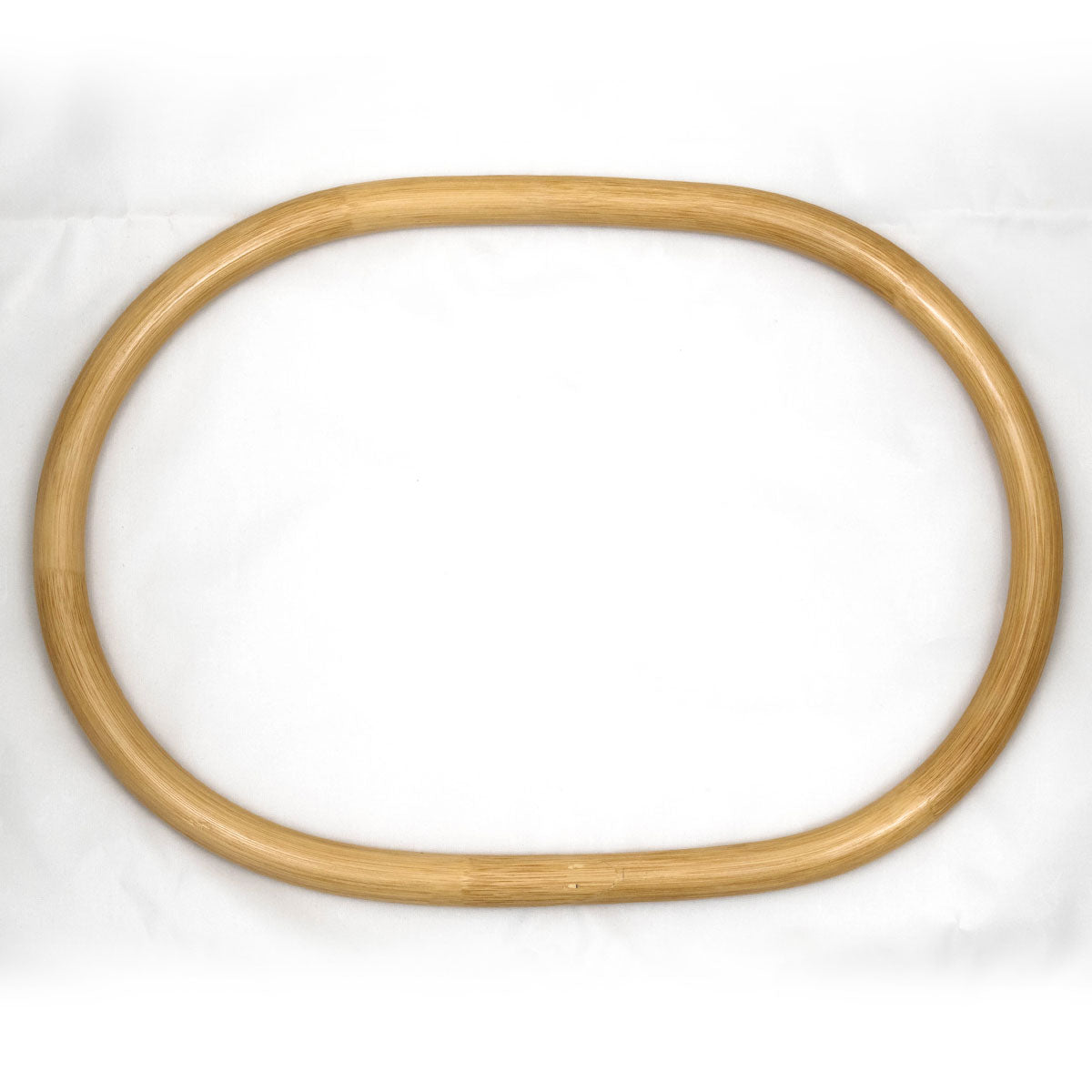 Oval bone, clear finish