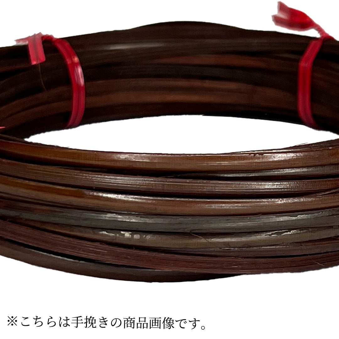 茶染皮籐 小束 2mm・2.5mm・3mm・3.5mm・4～5mm – 【籐・ラタンの材料